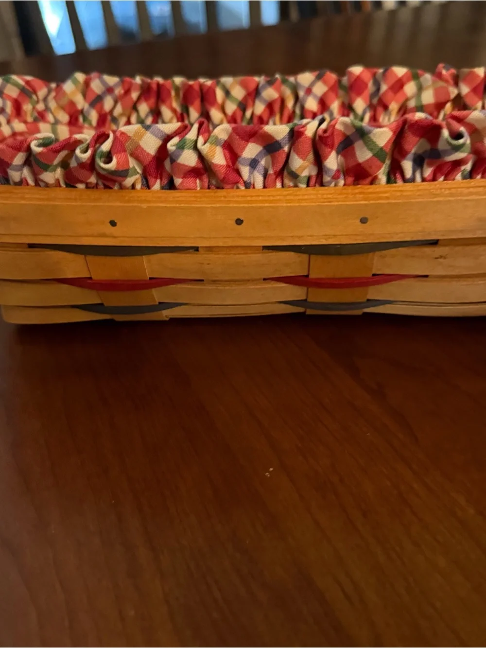 1995 Longaberger Woven Traditions Cracker Basket
